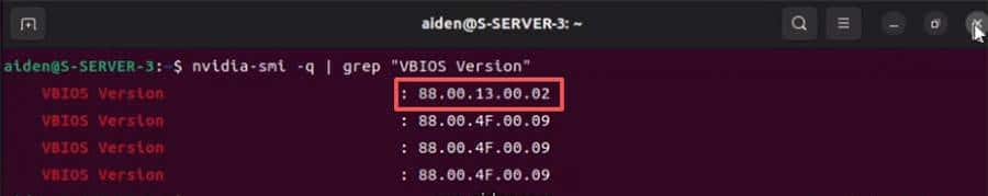 Ubuntu 使用 NVFlash 更新 Nvidia 显卡 BIOS