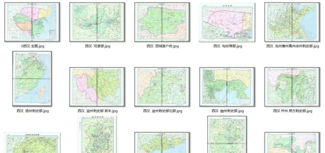 【免费下载】中国历代介绍及高清地图下载