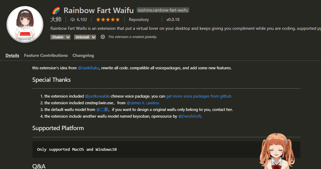 记一次添加桌面二次元人物的经历