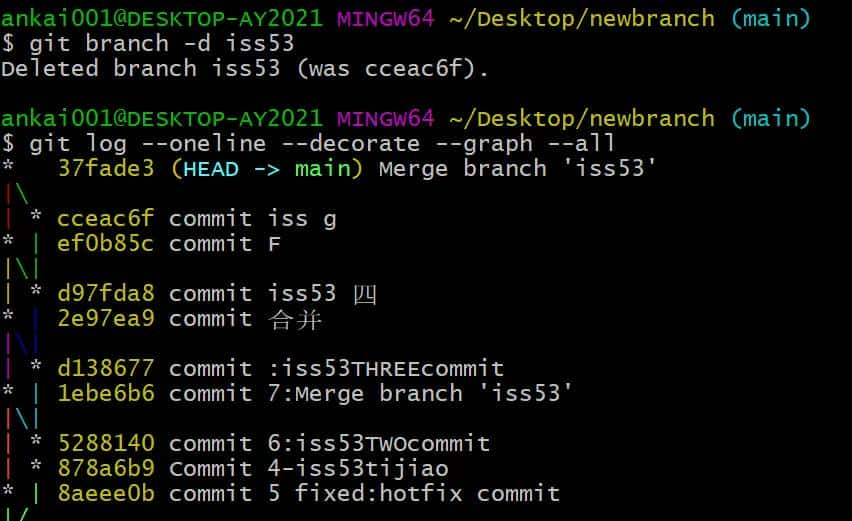 Git (13) -- Git 分支 -- 分支的新建与合并