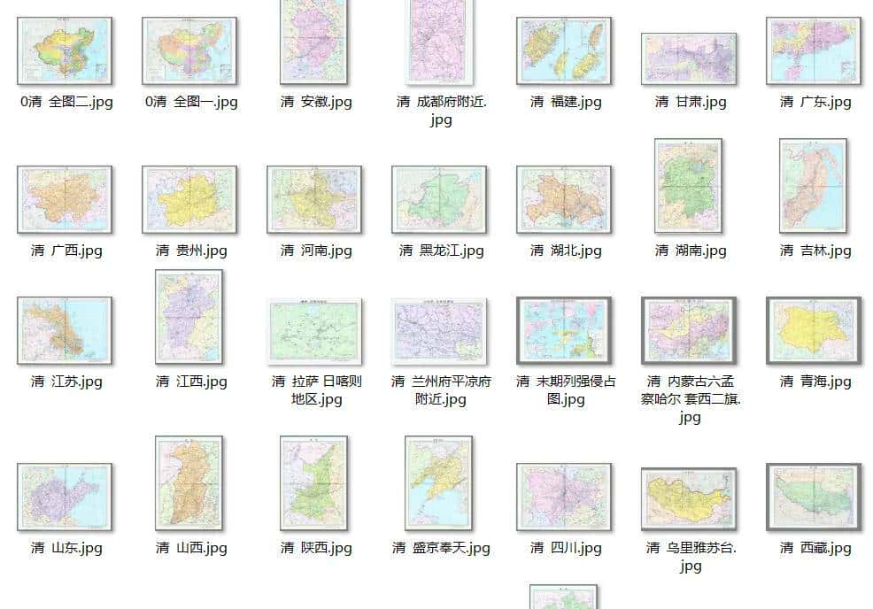 【免费下载】中国历代介绍及高清地图下载