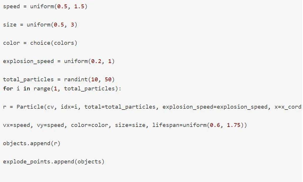 代码也浪漫:用Python来场烟花吧