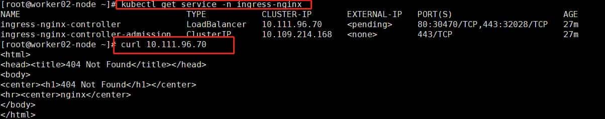 k8s ingress-nginx网络无法访问到容器问题