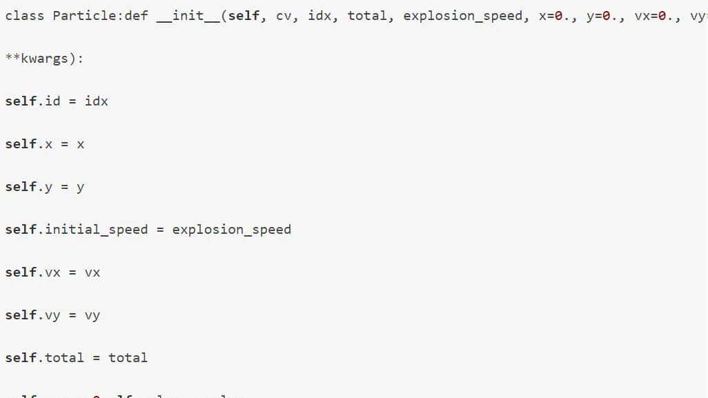 代码也浪漫:用Python来场烟花吧