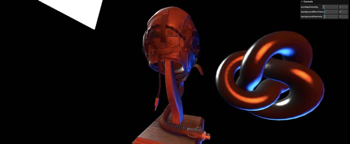 three.js - Environment Map