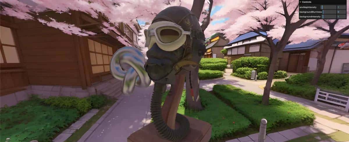 three.js - Environment Map