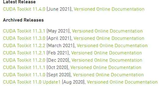 Ubuntu18.04安装CUDA11.0和cudnn8.1.1