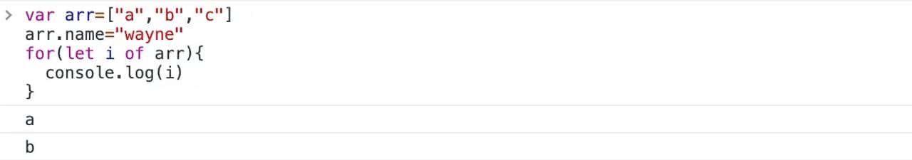 js遍历循环for/for...in/for...of/forEach()/map()