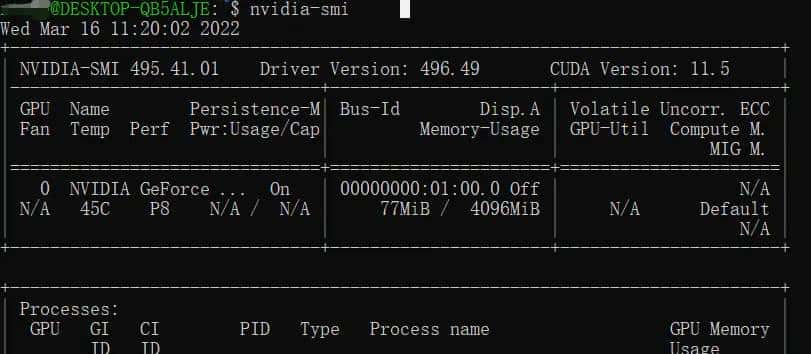 Windows10/11 WSL2 ubuntu安装nvidia-cuda驱动