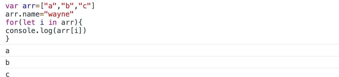 js遍历循环for/for...in/for...of/forEach()/map()