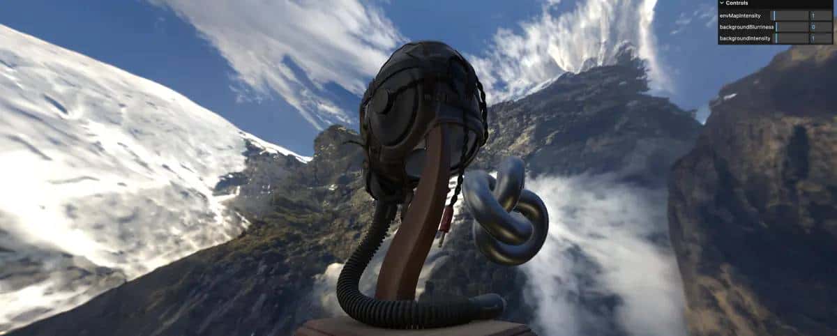 three.js - Environment Map