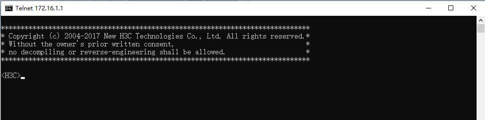 由浅入深学习网络设备模拟器HCL 第三篇 通过TELNET连接交换机