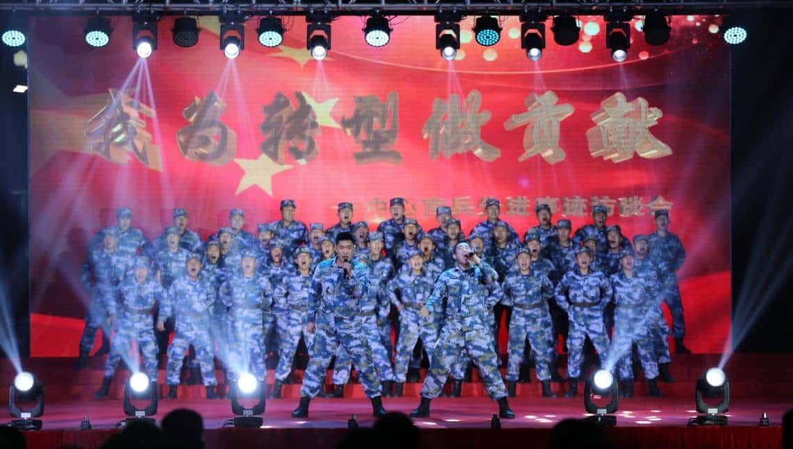 海军这台晚会,有燃点!有泪点!有亮点