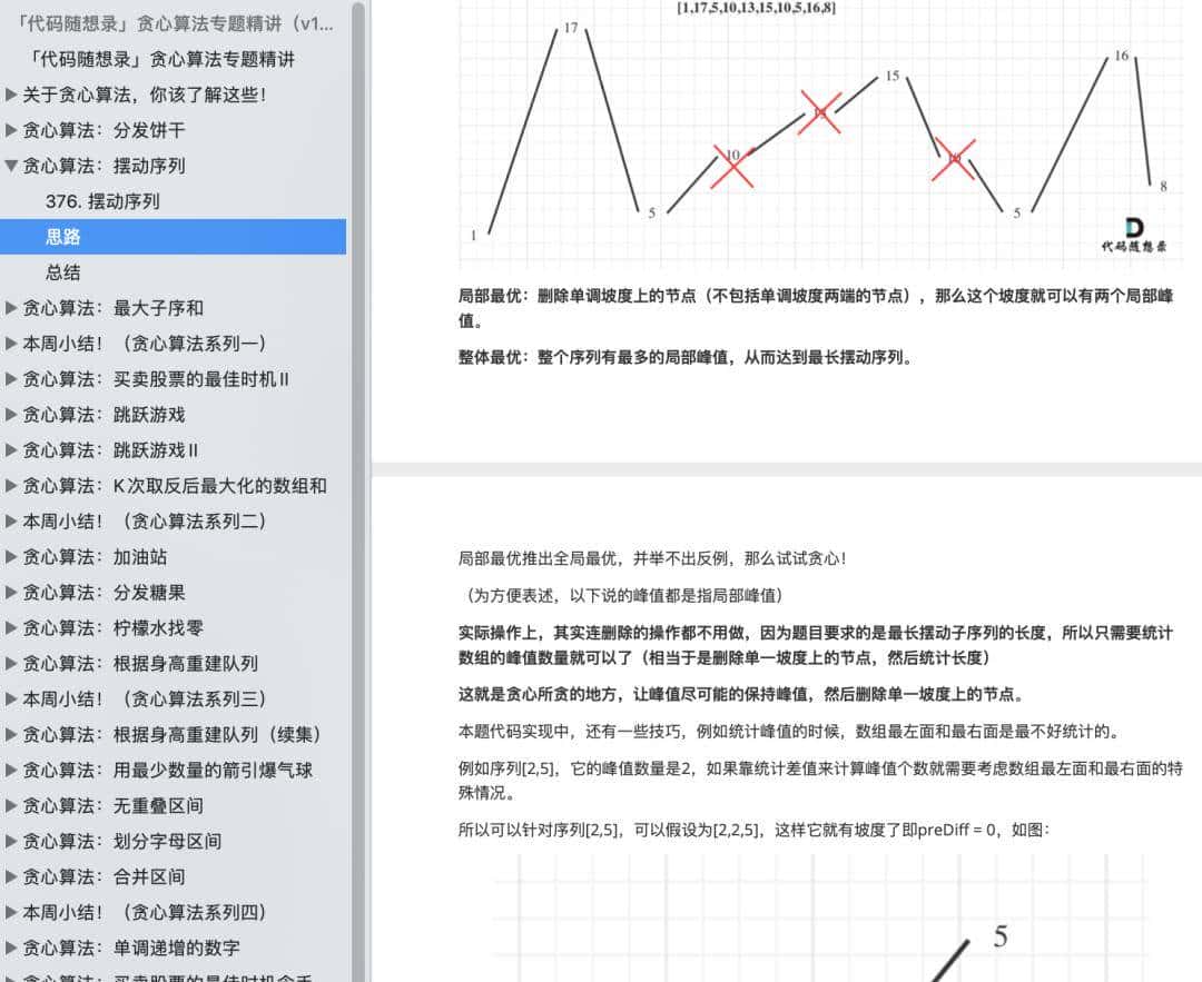 leetcode/力扣 贪心算法大总结,完整学习手册开放下载