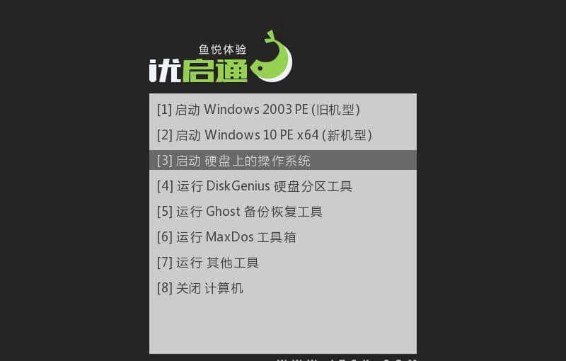 PE大法——制作最好用的启动U盘