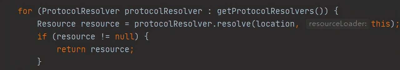 spring中的资源的加载
