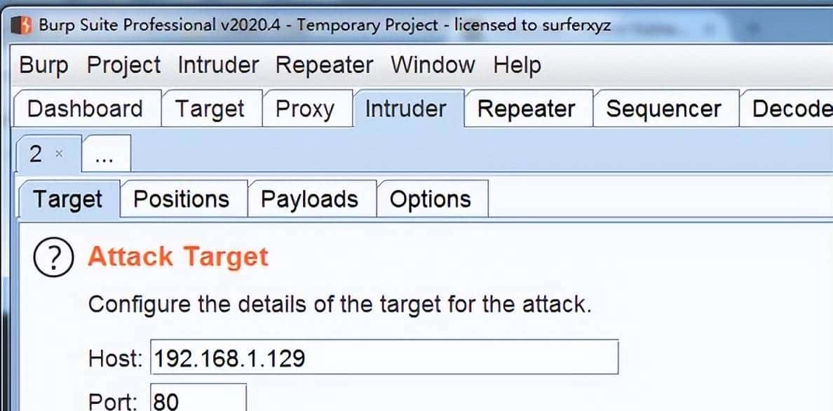 网络安全人员渗透测试软件burpsuite介绍:抓包、重放、暴力破解
