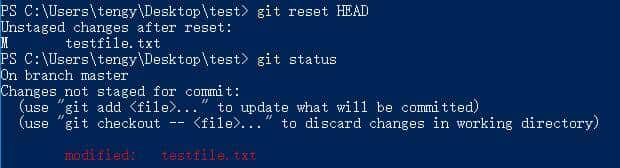 GIT,如何恢复修改过的文件,回到过去呢?