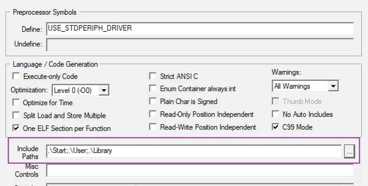 01使用keil5创建stm32工程文件