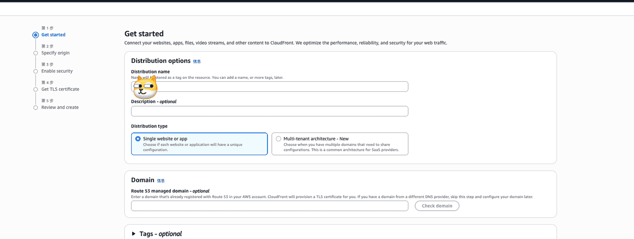 (保姆级)aws的S3绑定自定义域名+CloudFront配置