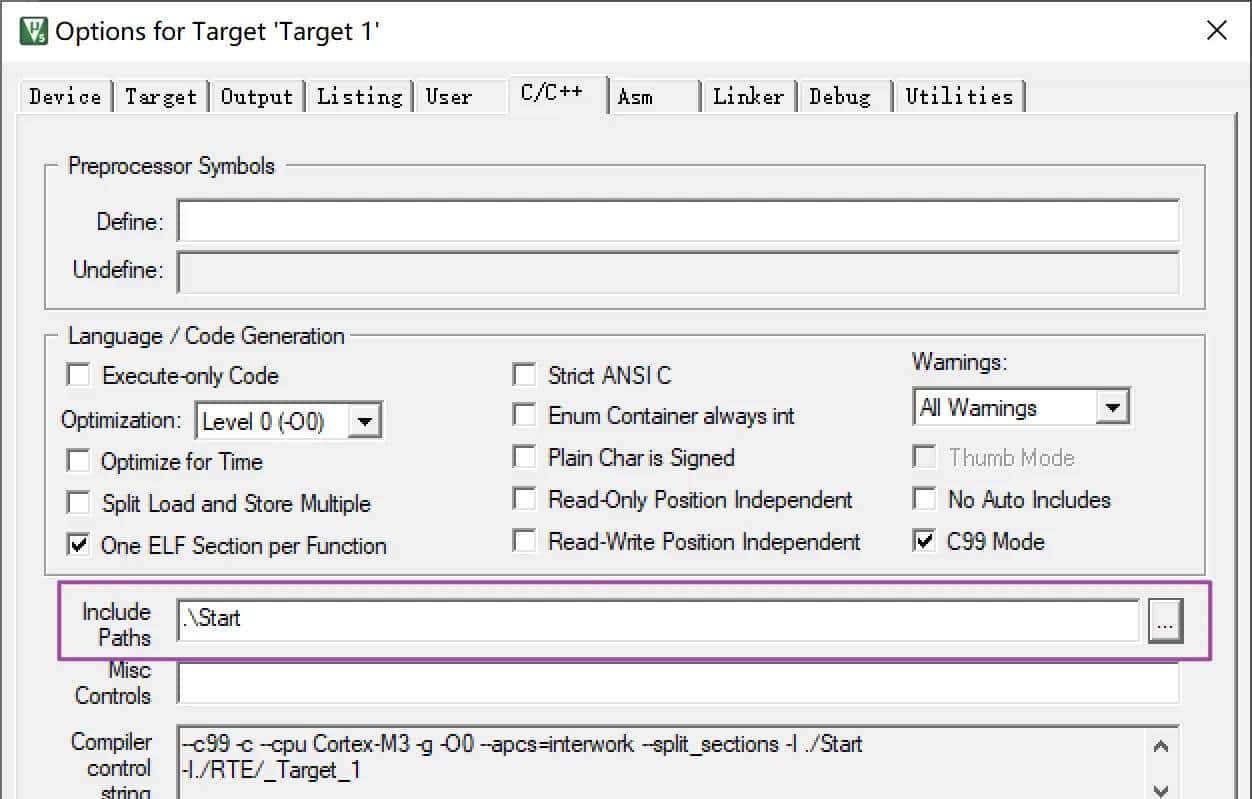 01使用keil5创建stm32工程文件