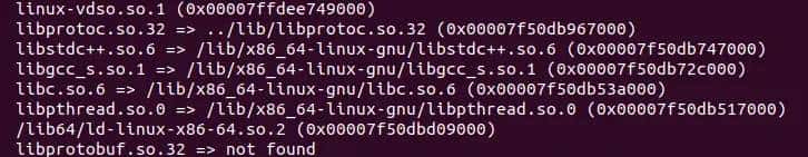 修改rpath解决linux(ubuntu)运行 cannot open shared object file