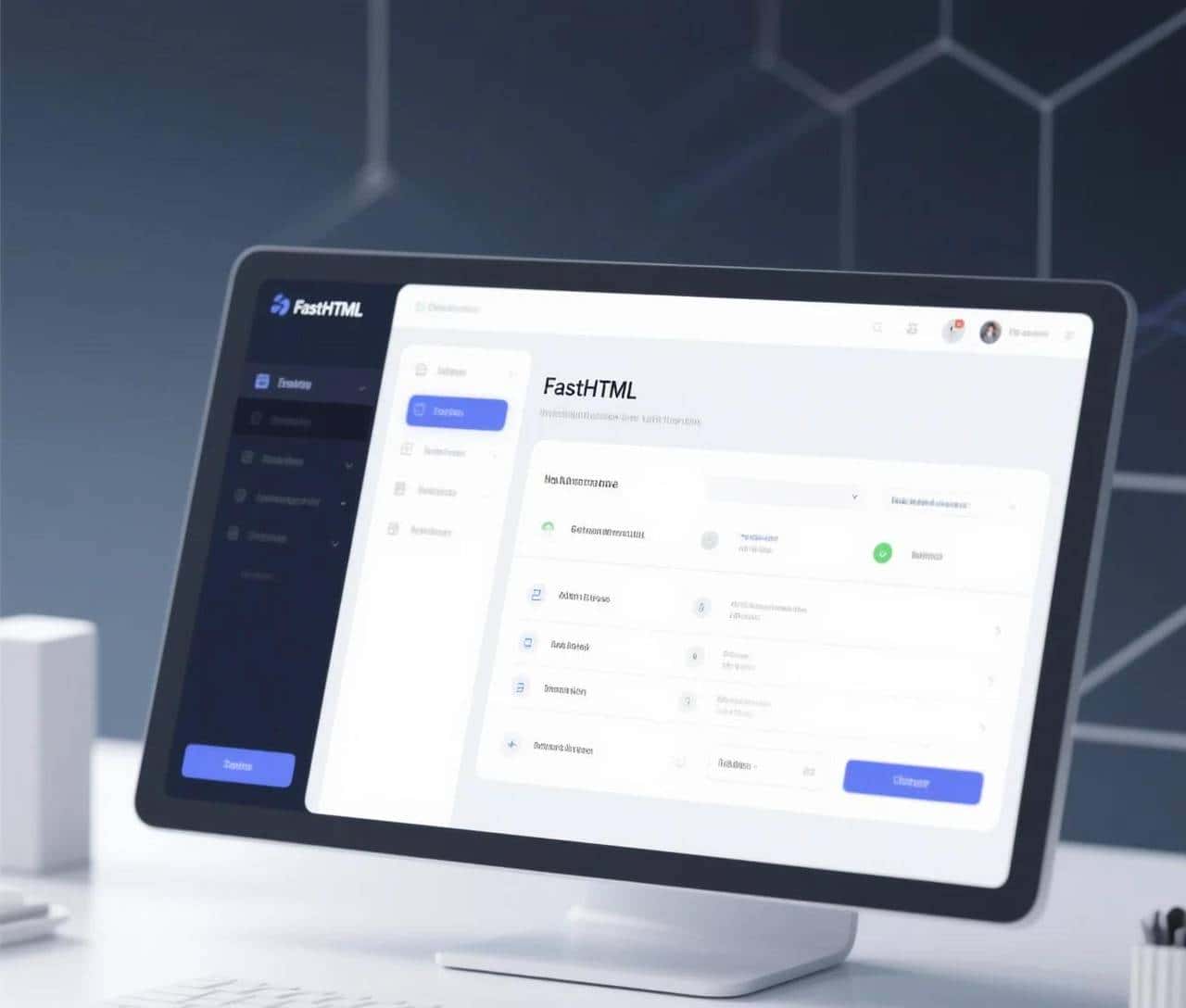 纯Python构建精美UI!MonsterUI让前端开发效率飙升