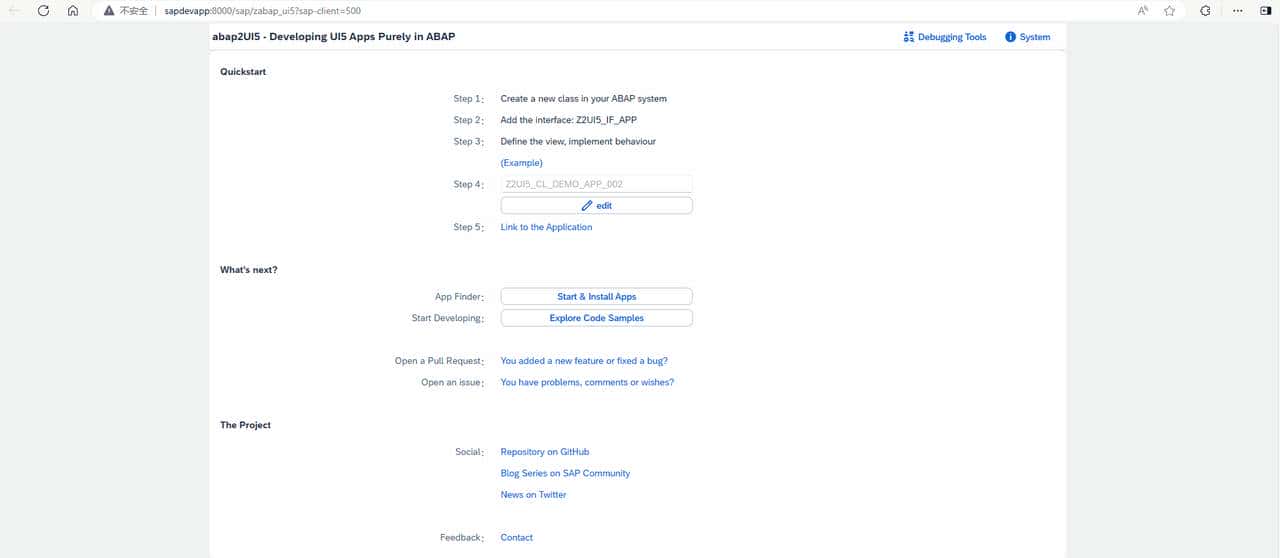 Fiori-like Prototype ( GitHub feat abap2UI5 )