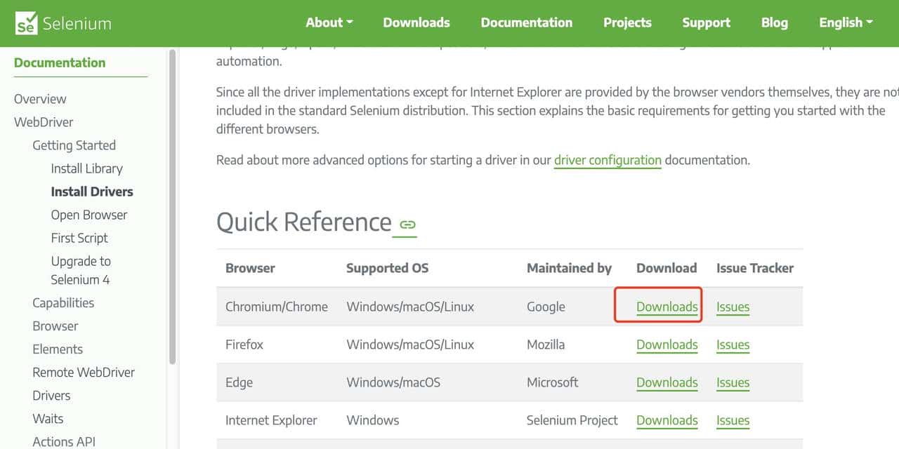 Web selenium自动化(Java版本)