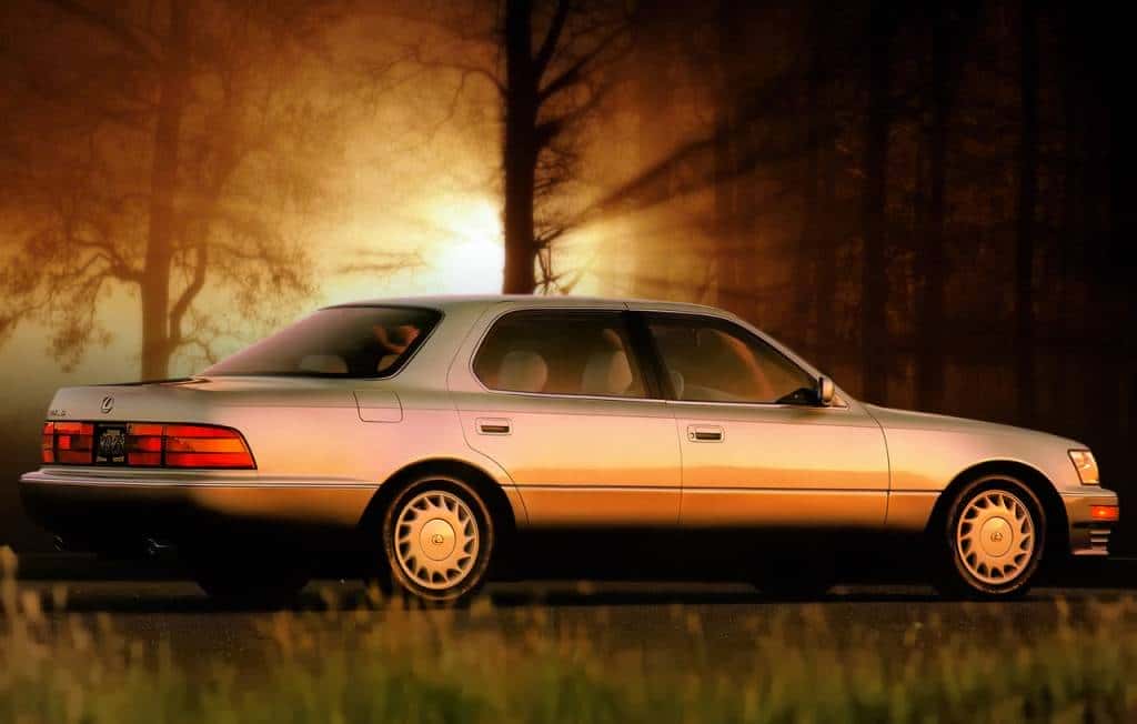 1993年中国进口最多的豪华轿车之凌志LS400