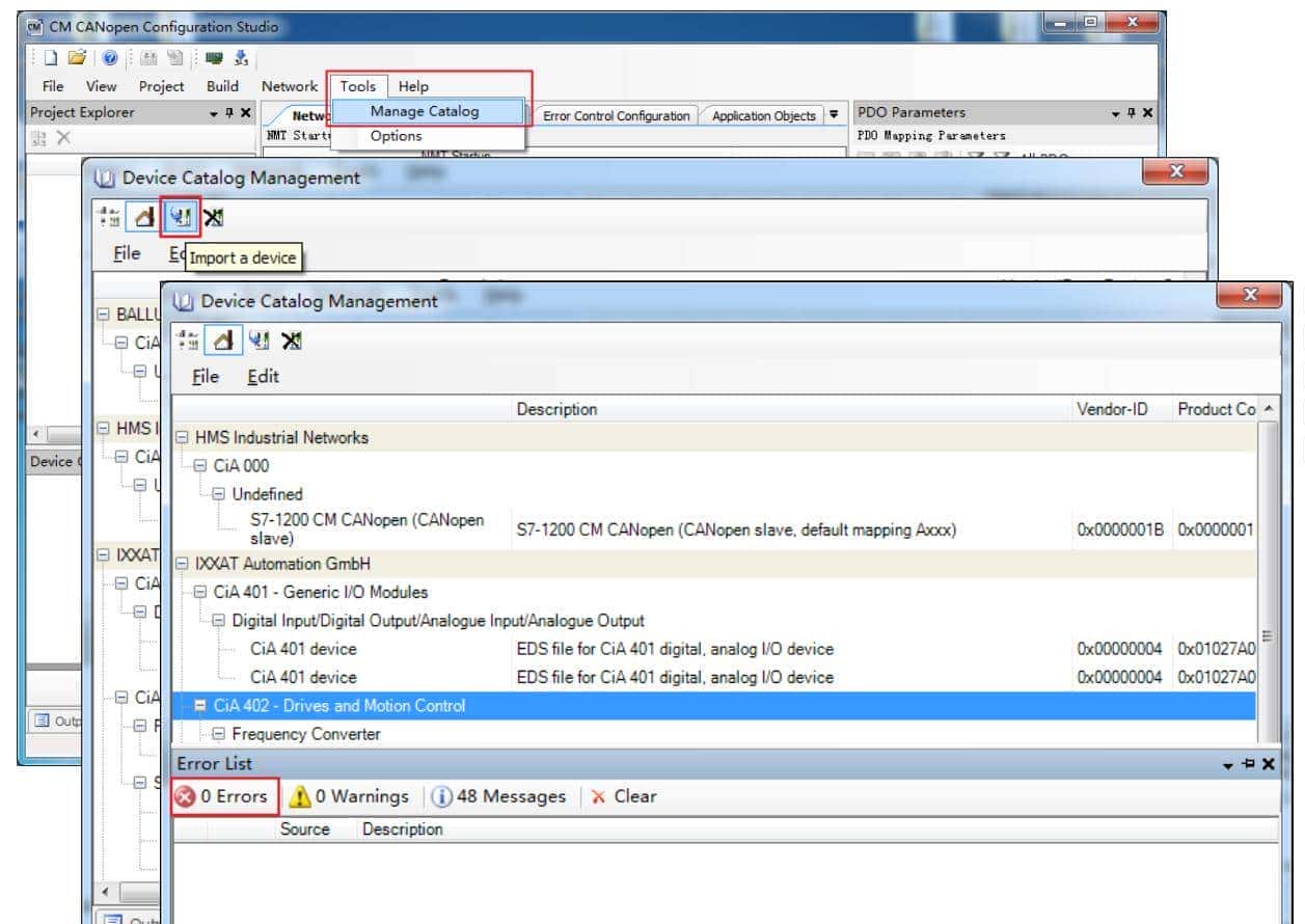 CANopen模块实现S7-1200 PLC同LXM28A伺服驱动器的通讯