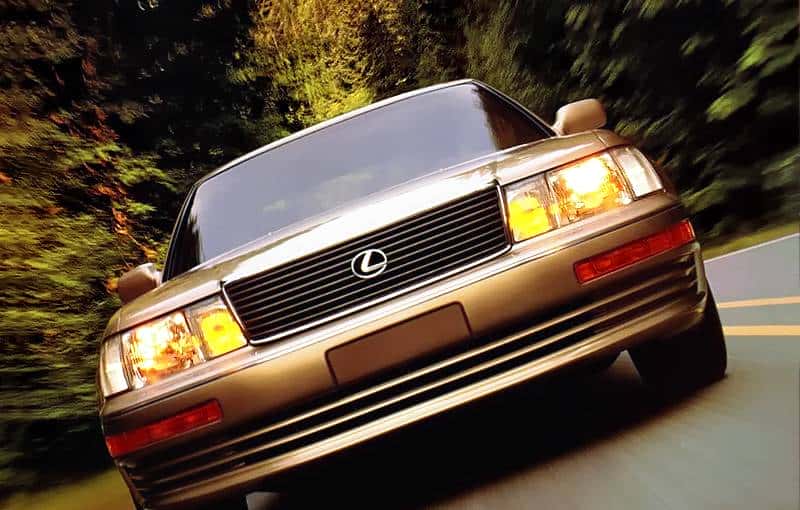 1993年中国进口最多的豪华轿车之凌志LS400