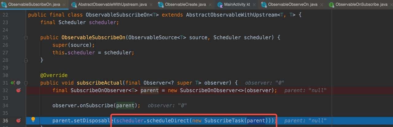 android RxJava 线程切换原理探索