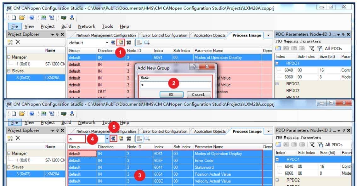 CANopen模块实现S7-1200 PLC同LXM28A伺服驱动器的通讯