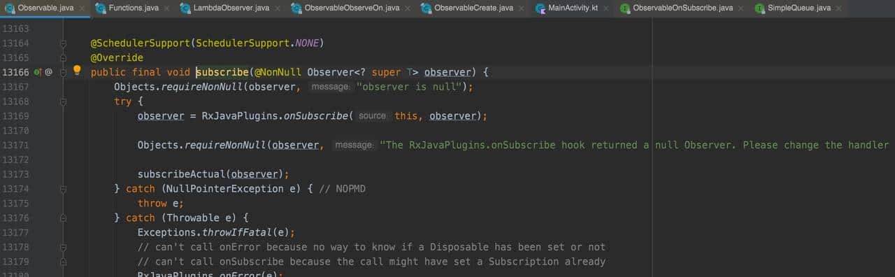 android RxJava 线程切换原理探索