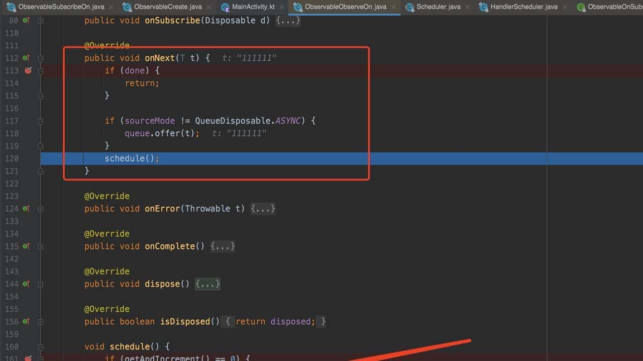 android RxJava 线程切换原理探索