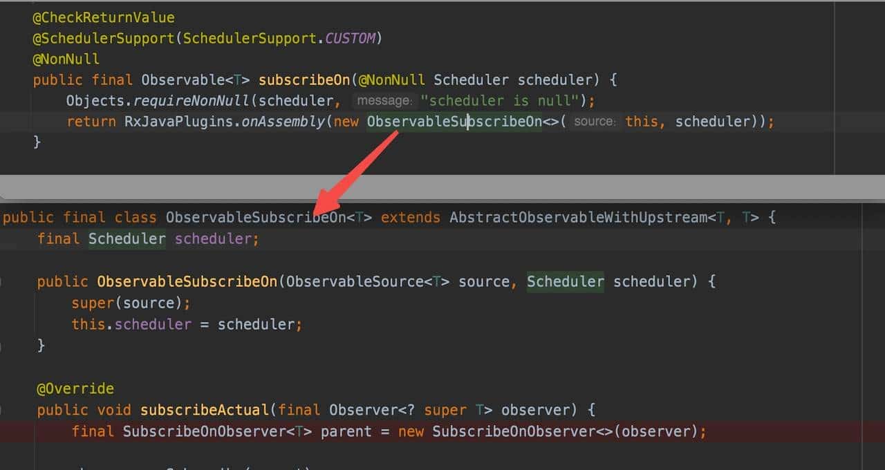 android RxJava 线程切换原理探索