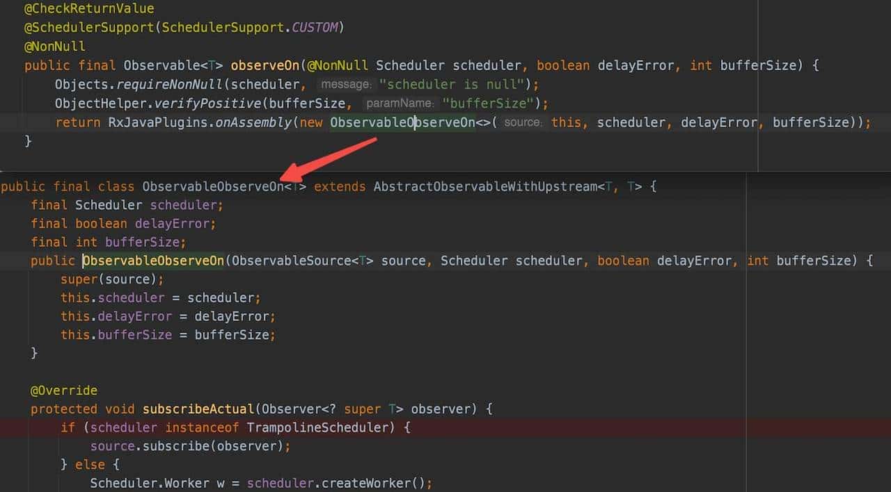 android RxJava 线程切换原理探索