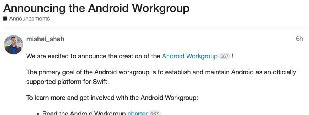 非苹果独有，Android也能用Swift！
