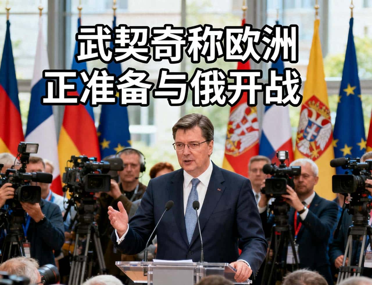 武契奇称欧洲正准备与俄开战（英汉双语）