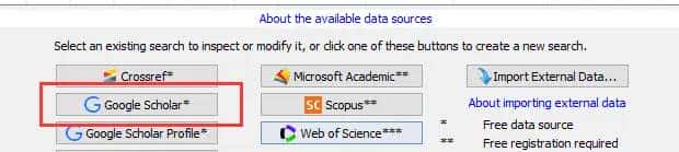 学术爬虫利器：Publish or Perish 7