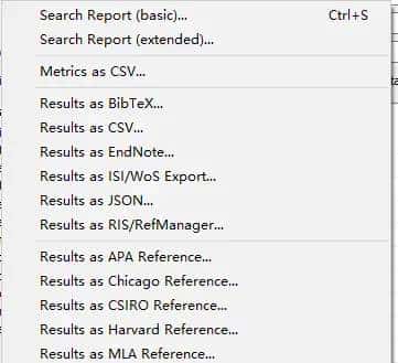 学术爬虫利器：Publish or Perish 7