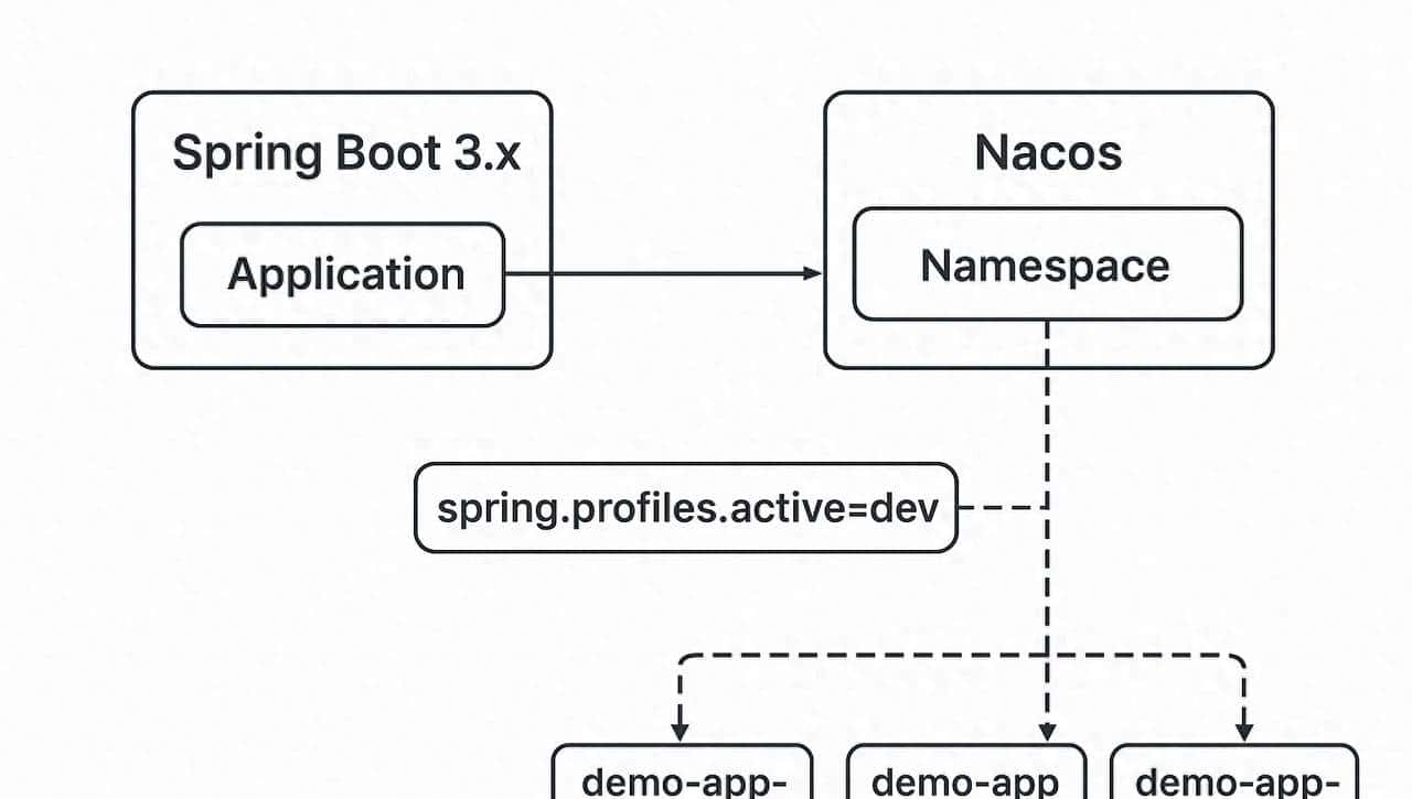 Spring Boot 3.x 集成 Nacos 实战：多环境配置最佳实践