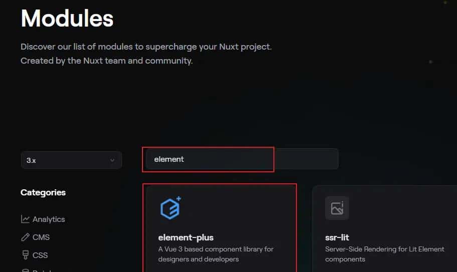Nuxt3-Admin - 引入Element-Plus 和 登录页开发