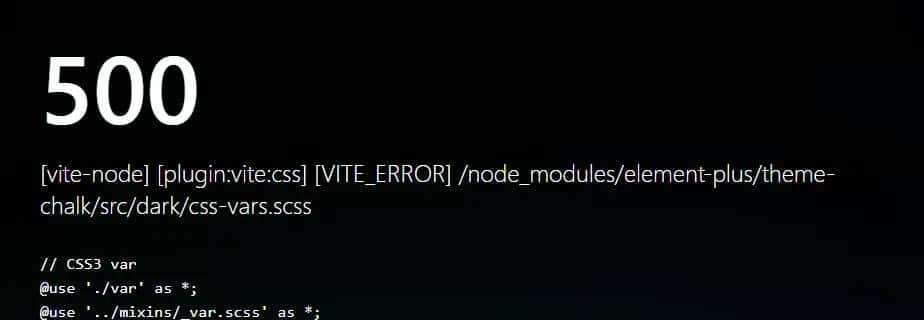 Nuxt3-Admin - 引入Element-Plus 和 登录页开发