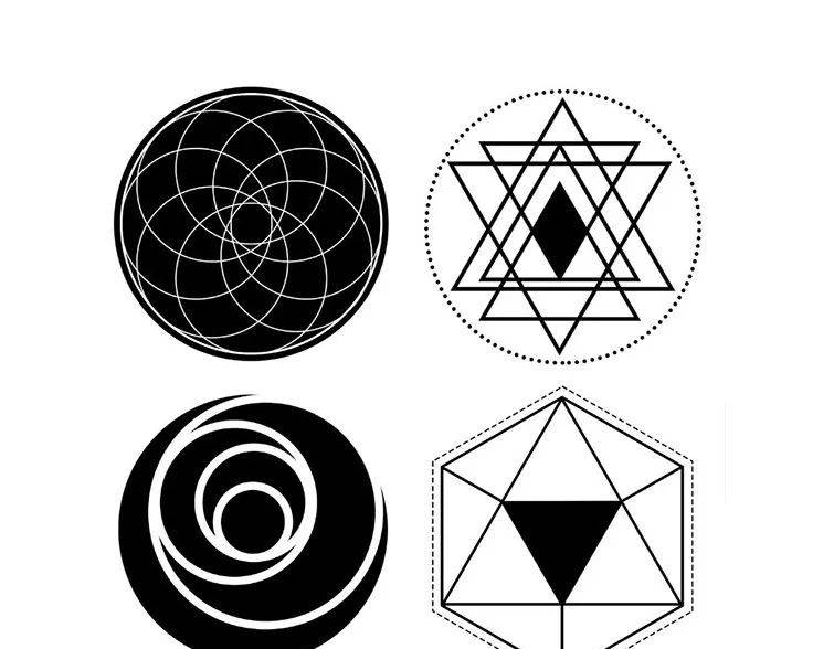 PS软件操作技巧,绘制几何图案