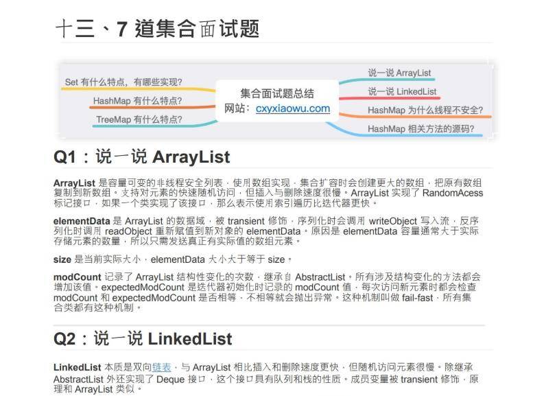 Java精通面试的100道题