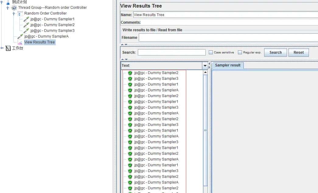 Jmeter（十八）Logic Controllers 之 Random Controller and Random order Controller