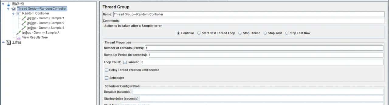 Jmeter（十八）Logic Controllers 之 Random Controller and Random order Controller
