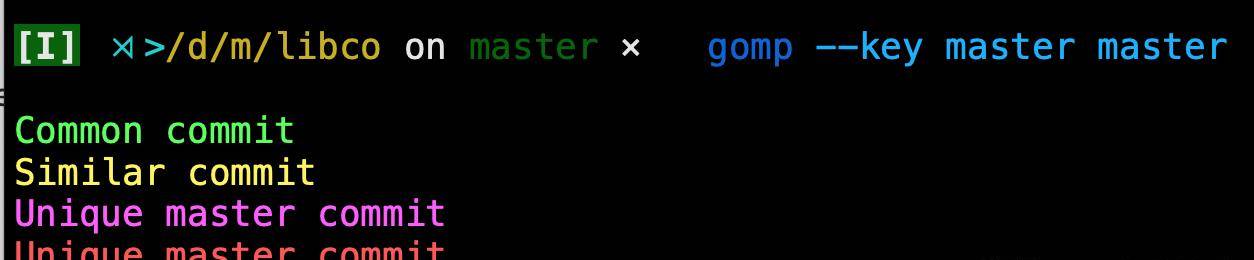 团队生产力效率工具:比较git分支的差异